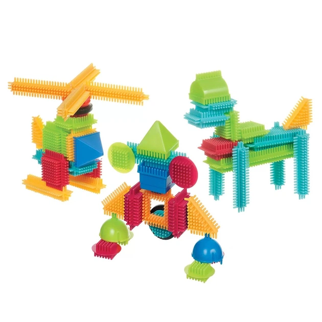 Конструктор Battat серії Bristle Blocks - Будівельник, 56 деталей (BT3070Z) - зображення 1