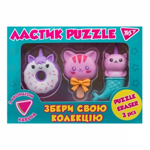 Гумка Yes Funny team, набір 3шт (560540) зображення 1