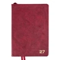 Еженедельник Leo planner Prime A5 business planner, dated 2027, integral binding, burgundy, 368 pages (252729) - уменьшенное изображение 2