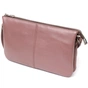 Сумка Grande Pelle З натуральної шкіри Пудрова (11634) - зменшене зображення 2