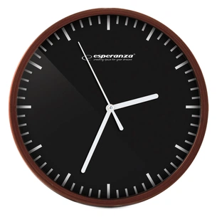 Настінний годинник Esperanza Wall Clock Budapest 20см Black (EHC010K) зображення 1