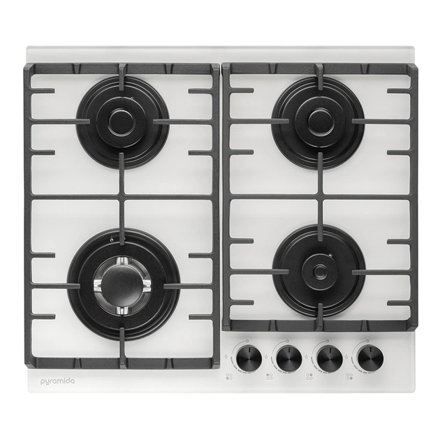 Варочна поверхня Pyramida PFG 604 T WH B - picture 1