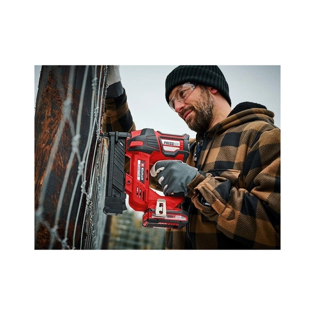 Степлер будівельний Einhell FIXETTO 18/38 Solo PXC 18В під скоби 10-38мм 60п/хв (без АКБ та ЗП) (4257785) - picture 2