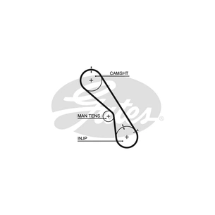 Ремінь ГРМ Gates 5474XS зображення 1