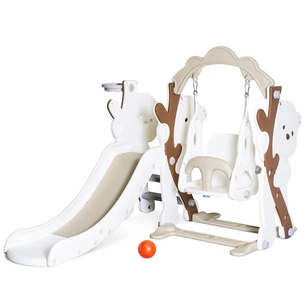 Ігровий майданчик Mealux Koda White/Coffee (KD-B021 White/Coffee) зображення 1