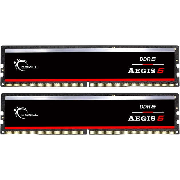 Модуль пам'яті для комп'ютера DDR5 64GB (2x32GB) 6000 MHz Aegis 5 Black G.Skill (F5-6000J3636F32GX2-IS) - изображение 1