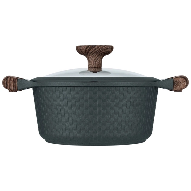 Каструля Resto Ran чорна 20 см 2.4 л (93901) - picture 3