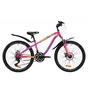 Велосипед Discovery 24" FLINT AM DD рама-13" St 2020 малиново-блакитний з жовтим (OPS-DIS-24-157) - зменшене зображення 1
