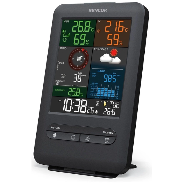 Метеостанція Sencor SWS9300 - зображення 4
