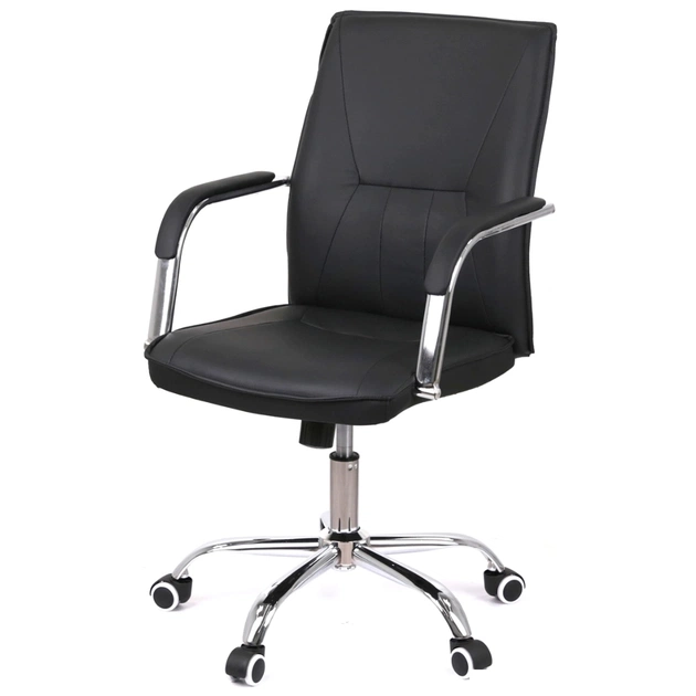 Офісне крісло Аклас Смарт Soft TILT Чорний (PU Black) (00161489) - зображення 1