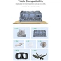 Підкладка для 3D-друку Creality K2 Pro PEI Double-sided Frosted Build Plate 325х310mm (4004090163) - зменшене зображення 6