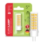 Лампочка Eurolamp Светодиодная капсульная лампа EUROLAMP LED силикон G4 5W 500Lm 300 (LED-G4-0530(220)) - зменшене зображення 2