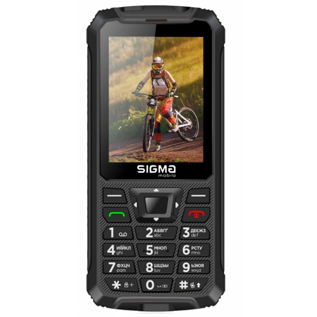 Мобільний телефон Sigma X-treme PR68 Black (4827798122112) - зображення 1