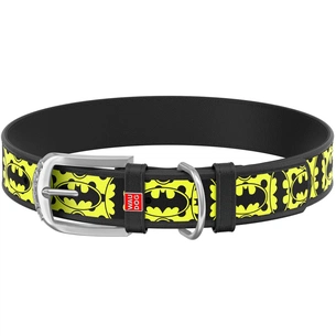 Нашийник для тварин WAUDOG Design з QR паспортом "Бетмен 4" XXS Ш 12 мм Д 19-25 см(чорний) (0012-1006-01) зображення 1
