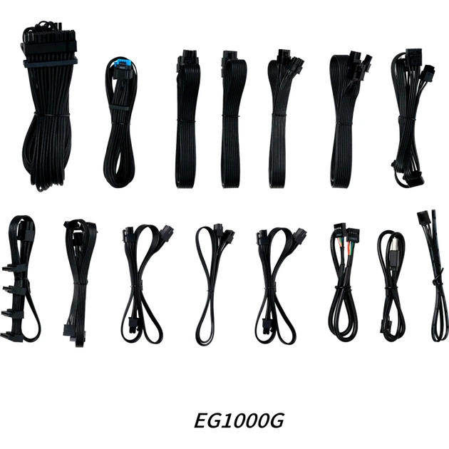 Блок живлення Lian Li 1000W EDGE GOLD Black (G9P.EG1000G.BH00.EU) - зображення 11