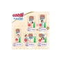 Підгузки GOO.N Premium Soft Трусики розмір 4 L 9-14 кг 88 шт (F1010101-157-2) - зменшене зображення 8