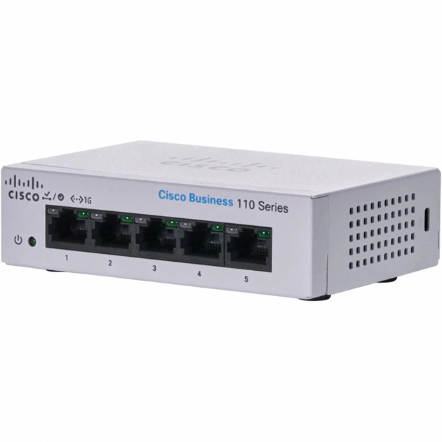 Коммутатор сетевой Cisco CBS110-5T-D-EU - изображение 1