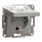 Розетка Schneider Electric ASFORA з кришкою, алюміній (EPH3100161) - уменьшенное изображение 2