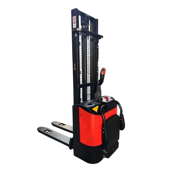 Штабелер GTM електричний самохідний 1,5т/3,6м 2x12В/106Ah з площ. оператора, довж. Вила 1150мм (PSE15-C 3600) - picture 3