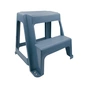 Табурет Irak Plastik зі сходинкою Step колір антрацитовий (20196) - зменшене зображення 1