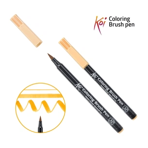 Художній маркер KOI Маркер-пензель акварельний Коричневий лісовий, 407 (084511393011) зображення 1