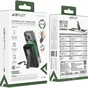 Батарея універсальна Acefast Magnetic Wireless 10000mAh, 22.5W, PD, QC/3.0, QI 15W, M24, Metal Gray (6974316284871) - зменшене зображення 4