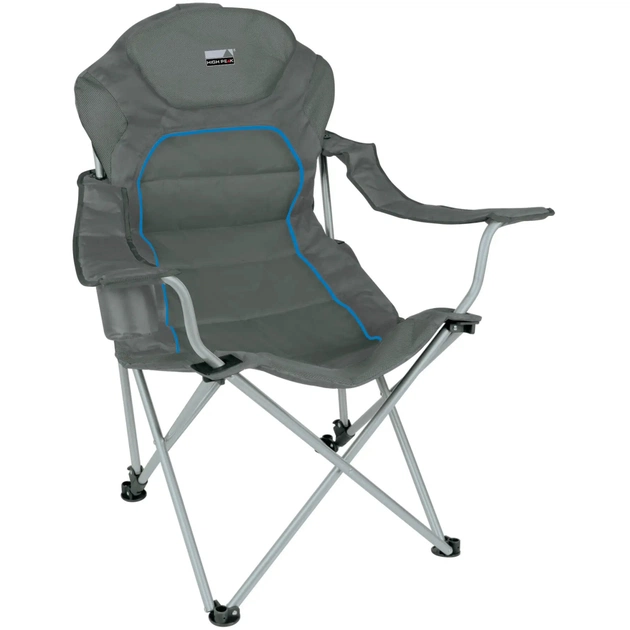 Крісло складане High Peak Alicante Dark Grey/Blue (929561) - зображення 1