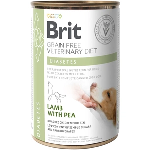 Консерви для собак Brit GF VetDiets Dog Diabetes 400 г (8595602535910) зображення 1