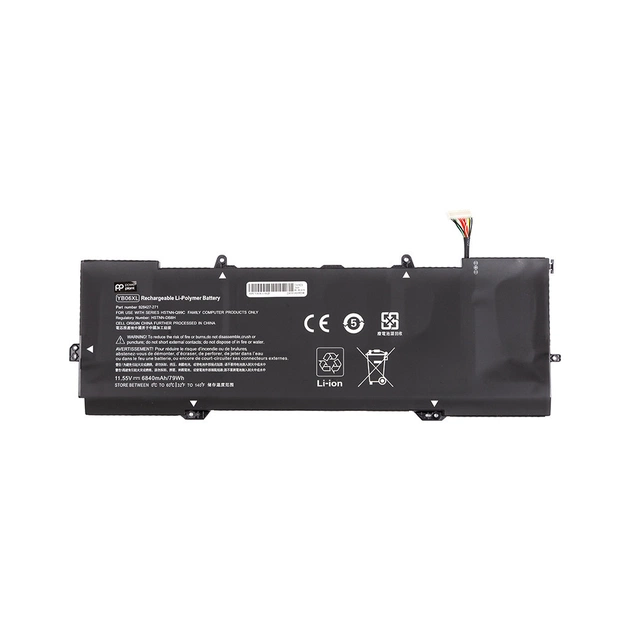 Аккумулятор для ноутбука HP Spectre x360 15-ch000 (YB06XL) 11.55V 6840mAh PowerPlant (NB462148) - изображение 1