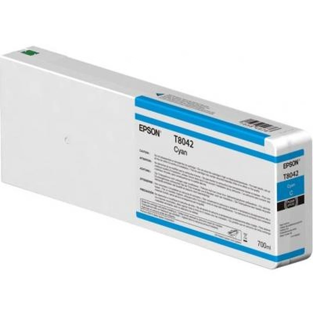 Картридж Epson SC-P6000/P7000/P8000/P9000 Cyan 700мл (C13T804200/C13T55K200) - изображение 1