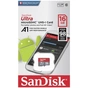 Карта пам'яті SanDisk 16GB microSDHC class 10 UHS-I U1 (SDSQUAR-016G-GN6MA) - зменшене зображення 2