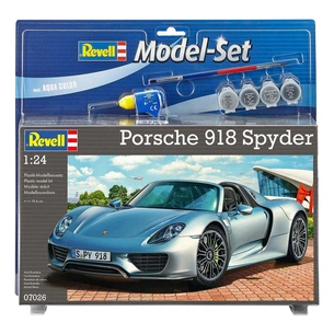 Збірна модель Revell Набір автомобіль Porsche 918 Spyder рівень 4 масштаб 1:24 (RVL-67026) зображення 1