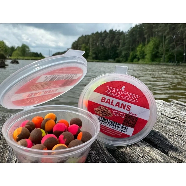 Бойл Harpoon Balans 10мм color mix Tiger nut (7407000002394) - зображення 1