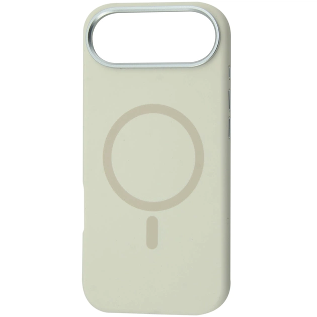 Чохол до мобільного телефона BeCover FIBRA Silicone OmniMag Apple iPhone Air Milk White (716211) - зображення 1