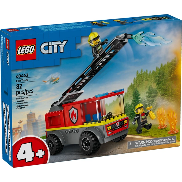 Конструктор LEGO City Пожежна машина з драбиною (60463) - зображення 1