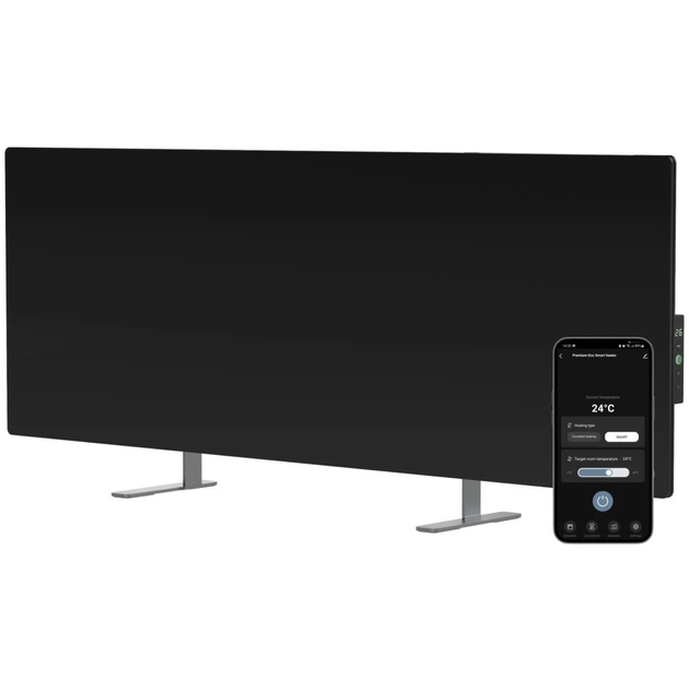 Обігрівач AENO Eco Smart GH4S LED Black (AGH0004S) - зображення 1