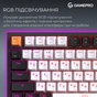 Клавиатура беспроводная GamePro Asgard Valhalla QLAB Sakura Switch Black (MK160-B-QS-PRO) - уменьшенное изображение 10
