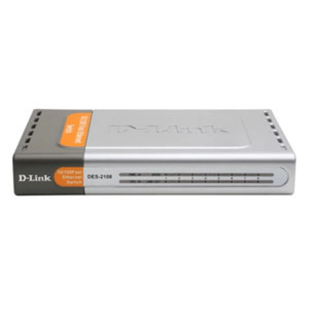 Комутатор мережевий D-Link DES-2108/E/B - изображение 1