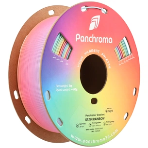 Пластик для 3D-принтера Polymaker PLA PANCHROMA GRADIENT SATIN 1,75mm 1kg RAINBOW (CA05001) зображення 1