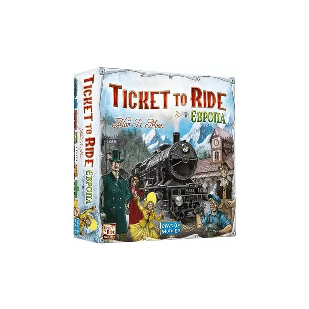 Настільна гра Lords of Boards Ticket to Ride Європа (LOB2219UA) - зображення 1