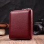 Гаманець ST Leather З натуральної шкіри Бордовий (22450) - зменшене зображення 10