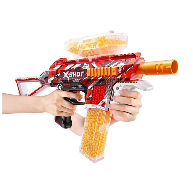 Іграшкова зброя Zuru X-Shot Швидкострільний бластер Hyper Gel medium (10 000 гелевих кульок) (36621R) - изображение 4