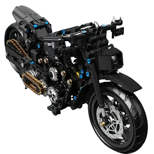 Конструктор мотоцикл Haley Superbike Black 1000 деталей - зображення 1