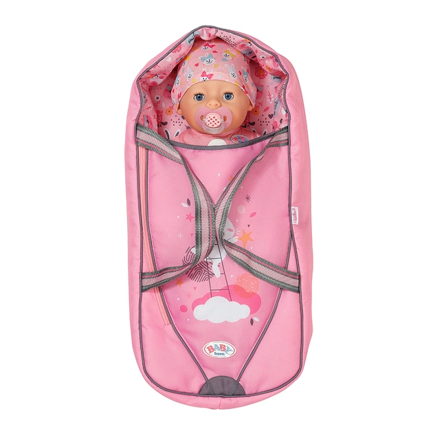 Аксесуар до ляльки Zapf Люлька-переноска для ляльки Baby Born 2 в 1 - Солодкі сни (832448) - picture 4