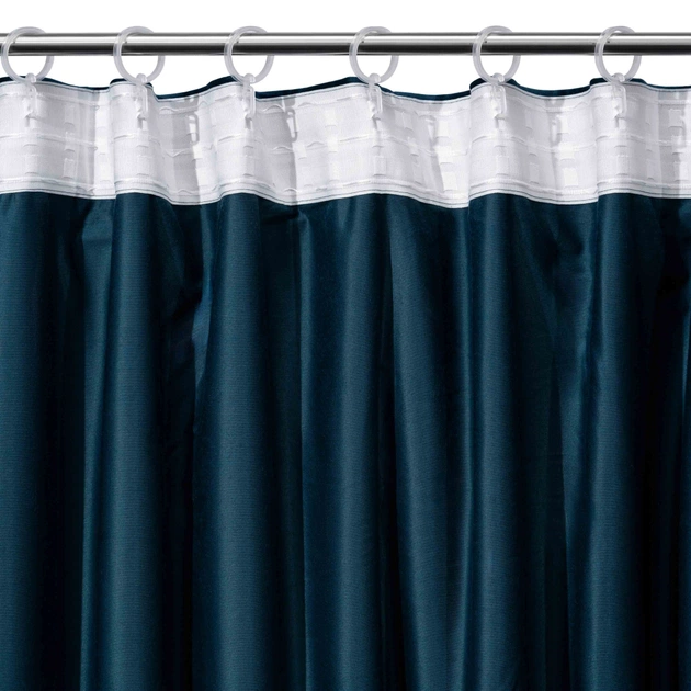 Штора Ardesto велюр 100% поліестер,150х270 см синій темний (ART1030NA) - picture 4