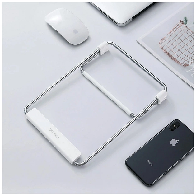 Підставка до ноутбука Ugreen LP230 Foldable Desktop Laptop Stand Silver (80348) - picture 9