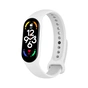Ремінець до фітнес браслета BeCover Silicone для Xiaomi Mi Smart Band 7 White (707486) - зменшене зображення 1