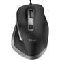 Мишка Trust Fyda Comfortable ECO USB Black-GREY (24728) - зменшене зображення 1
