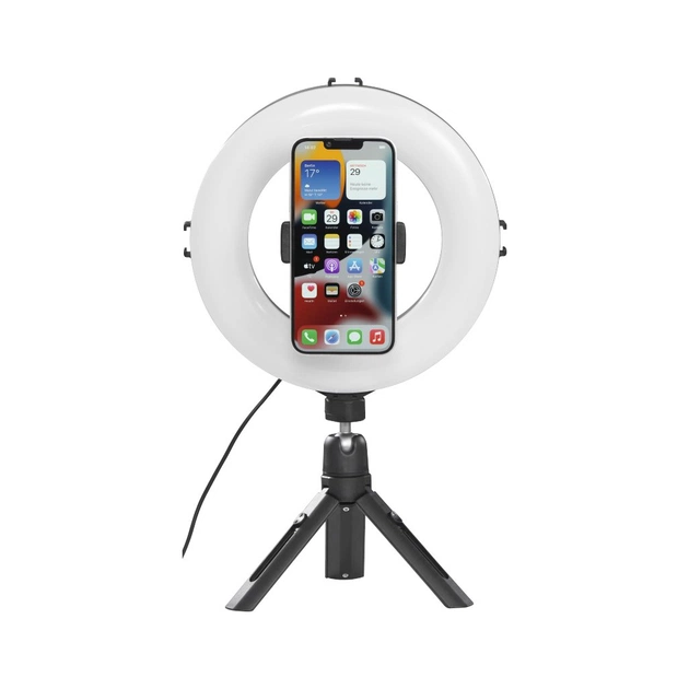 Набір блогера Hama Smartphone Tripod Smart-80 V2, 9.5cм, Bluetooth, LED ring (00004657) - picture 11
