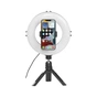 Набір блогера Hama Smartphone Tripod Smart-80 V2, 9.5cм, Bluetooth, LED ring (00004657) - уменьшенное изображение 11
